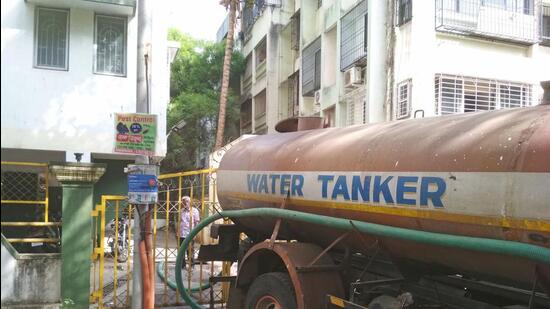 (Representative image) Residents have been informed in advance about low water pressure, and helplines are active for tanker requests (HT Archive)