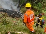Seven people were killed after a chopper carrying six people from Kedarnath to Guptkashi