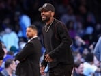 Kyrie Irving reacts to the big controversy. Kyrie Irving reacts to the big controversy.