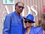 Snoop Dogg and Shante Broadus, high school sweethearts, celebrated their 28th wedding anniversary with adorable social media posts. (Photo by Michael Tran / AFP) Snoop Dogg and Shante Broadus, high school sweethearts, celebrated their 28th wedding anniversary with adorable social media posts. (Photo by Michael Tran / AFP)