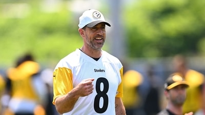 NFL star Aaron Rodgers is looking for a new helmet. (Getty Images via AFP) NFL star Aaron Rodgers is looking for a new helmet. (Getty Images via AFP)