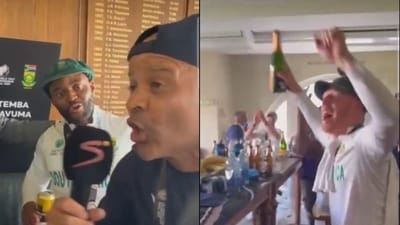 SA coach Ashwell Prince dedicates special Temba Bavuma rendition of ‘Bella Ciao’ to captain. (X Image) SA coach Ashwell Prince dedicates special Temba Bavuma rendition of ‘Bella Ciao’ to captain. (X Image)