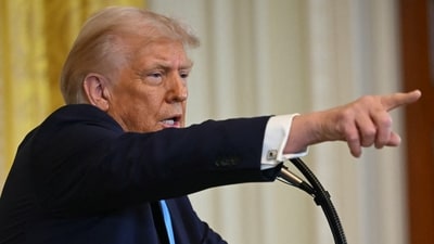 Donald Trump says Iran will face the full strength of US Armed Forces if it targeted American assents in any way. (AFP) Donald Trump says Iran will face the full strength of US Armed Forces if it targeted American assents in any way. (AFP)