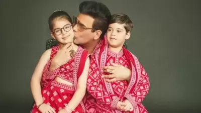 Karan Johar is father to Hiroo and Yash, who were born in 2017.