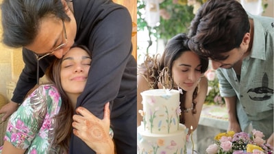 Kiara Advani shared adorable pics with her father and soon-to-be dad Sidhath Malhotra on Father's Day. Kiara Advani shared adorable pics with her father and soon-to-be dad Sidhath Malhotra on Father's Day.