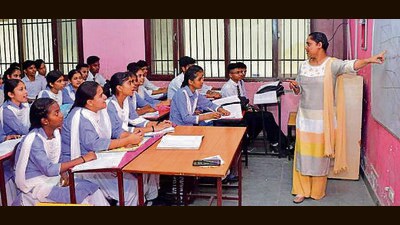 Numbers of master cadre teachers have seen sharp decline in Punjab as compared to 122 in 2019. (HT File) Numbers of master cadre teachers have seen sharp decline in Punjab as compared to 122 in 2019. (HT File)