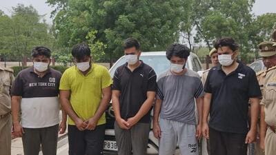 On the night of June 12, 2025, the suspects abducted Chandra Pal and his driver Sachin at gunpoint from Unitac Horizon, Pi-II, Greater Noida, forcing them into Toyota Fortuner and a Kia Sonet and drove them away to Sonipat, and kept them hostage and physically assaulted them to extract more money. (HT Photos) On the night of June 12, 2025, the suspects abducted Chandra Pal and his driver Sachin at gunpoint from Unitac Horizon, Pi-II, Greater Noida, forcing them into Toyota Fortuner and a Kia Sonet and drove them away to Sonipat, and kept them hostage and physically assaulted them to extract more money. (HT Photos)