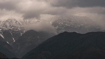 The Israeli trekker went missing while trekking near the Dhauladhar mountain range (PTI) The Israeli trekker went missing while trekking near the Dhauladhar mountain range (PTI)