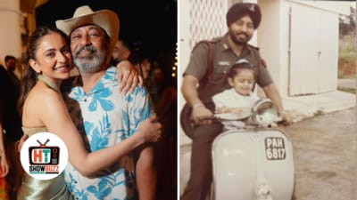 Rakul Preet Singh talks about her dad, Col (Retd) Kulwinder Singh, on Father's Day. Rakul Preet Singh talks about her dad, Col (Retd) Kulwinder Singh, on Father's Day.