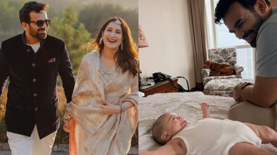 Sagarika Ghatge makes Zaheer Khan's first Father's Day special. Sagarika Ghatge makes Zaheer Khan's first Father's Day special.