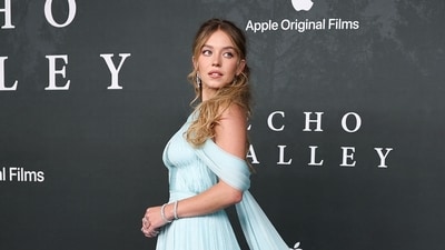 Sydney Sweeney discusses her take on performing nude scenes on-screen. (Photo by HENRY NICHOLLS / AFP) (AFP) Sydney Sweeney discusses her take on performing nude scenes on-screen. (Photo by HENRY NICHOLLS / AFP) (AFP)