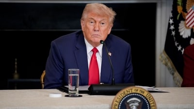 US President Donald Trump said he never gets credits for resolving conflicts of several countries. (AP) US President Donald Trump said he never gets credits for resolving conflicts of several countries. (AP)