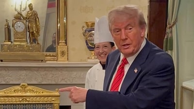 Neither Barron Trump nor Ivanka Trump appeared, and Don Jr., Tiffany, and even 17-year-old Kai Trump were also missing. (X) Neither Barron Trump nor Ivanka Trump appeared, and Don Jr., Tiffany, and even 17-year-old Kai Trump were also missing. (X)
