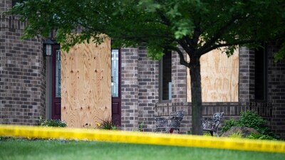 DFL State Sen. John Hoffman and his wife were also shot and hospitalized in a separate incident. Minnesota Gov. Tim Walz said during a press conference that the shooting “appears to be a politically motivated assassination.”Boards cover the doors and windows outside the home of DFL State Rep. Melissa Hortman on June 15, 2025 in Brooklyn Park, Minnesota. (Getty Images via AFP) DFL State Sen. John Hoffman and his wife were also shot and hospitalized in a separate incident. Minnesota Gov. Tim Walz said during a press conference that the shooting “appears to be a politically motivated assassination.”Boards cover the doors and windows outside the home of DFL State Rep. Melissa Hortman on June 15, 2025 in Brooklyn Park, Minnesota. (Getty Images via AFP)