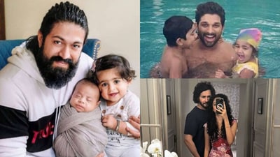 Yash, Mahesh Babu and Allu Arjun celebrate Father's Day with sweet wishes. Yash, Mahesh Babu and Allu Arjun celebrate Father's Day with sweet wishes.