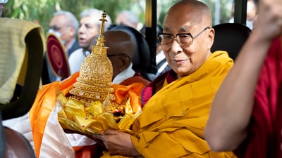 Dalai Lama established the Tibetan government-in-exile and began a tireless mission for autonomy through nonviolent means (Dalai Lama Instagram) Dalai Lama established the Tibetan government-in-exile and began a tireless mission for autonomy through nonviolent means (Dalai Lama Instagram)