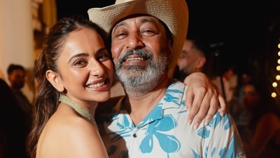 Rakul with her father, Col (Veteran) Kulvinder Singh Rakul with her father, Col (Veteran) Kulvinder Singh