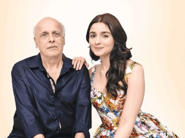 Mahesh Bhatt with his daughter Alia Bhatt. Mahesh Bhatt with his daughter Alia Bhatt.