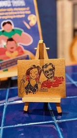 At this Father’s Day pop-up, sketch artist Gurjyot Kaur will turn portraits of dads into doodle masterpieces.