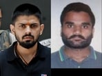 Lawrence Bishnoi (left) and Goldy Brar (right). Lawrence Bishnoi (left) and Goldy Brar (right).