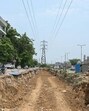 The Gurugram Metro line, likely to witness construction soon, will also be built on the left side of this highway road stretch on the extreme left side. (Parveen Kumar/HT Photo)