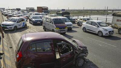 Between January 1, 2021, and April 30, 2025, the city recorded 6,341 fatal road accidents. (PTI)
