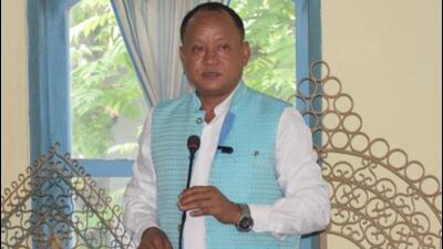 Chakma Autonomous District Council chief executive member Molin Kumar Chakma. (HT Photo) Chakma Autonomous District Council chief executive member Molin Kumar Chakma. (HT Photo)