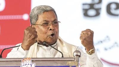 Chief minister Siddaramaiah (PTI) Chief minister Siddaramaiah (PTI)