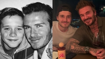 David Beckham includes Brooklyn Beckham front and centre for Father's Day post, amid feud (Photos: Instagram/davidbeckham, brooklynpeltzbeckham) David Beckham includes Brooklyn Beckham front and centre for Father's Day post, amid feud (Photos: Instagram/davidbeckham, brooklynpeltzbeckham)