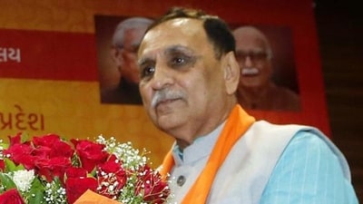 Former Gujarat chief minister, Vijay Rupani, died in a plane crash last week. (ANI File Photo) Former Gujarat chief minister, Vijay Rupani, died in a plane crash last week. (ANI File Photo)