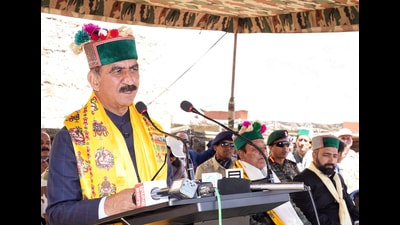 Himachal Pradesh chief minister Sukhwinder Singh Sukhu. (ANI) Himachal Pradesh chief minister Sukhwinder Singh Sukhu. (ANI)