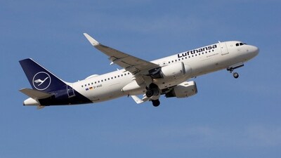 Earlier, Lufthansa airline told ANI, "We did not receive a permit to land in Hyderabad, and that's why the aircraft took a U-turn and returned." (Representational/REUTERS)