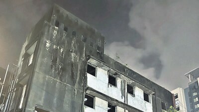Mumbai, India – 16, June 2025: A view of building located at Sewri area, in Mumbai, India, on Monday, June 16, 2025. (Photo by Bhushan Koyande/HT Photo) Mumbai, India – 16, June 2025: A view of building located at Sewri area, in Mumbai, India, on Monday, June 16, 2025. (Photo by Bhushan Koyande/HT Photo)