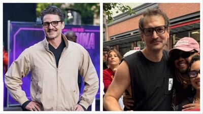 As footage from the lookalike contest made its way onto social media, fans were left stunned. (AP) As footage from the lookalike contest made its way onto social media, fans were left stunned. (AP)