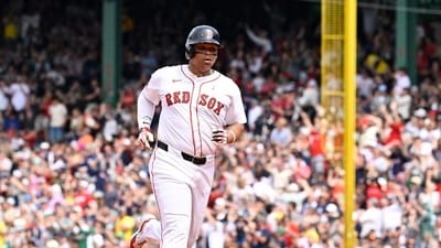 Rafael Devers has become the centrepiece of a blockbuster Giants-Red Sox trade deal. (Reuters) Rafael Devers has become the centrepiece of a blockbuster Giants-Red Sox trade deal. (Reuters)