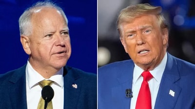 Minnesota Governor Tim Walz, former President Donald Trump. (Bill Clark/CQ-Roll Call, Inc via Getty, Selcuk Acar/Anadolu via Getty) Minnesota Governor Tim Walz, former President Donald Trump. (Bill Clark/CQ-Roll Call, Inc via Getty, Selcuk Acar/Anadolu via Getty)