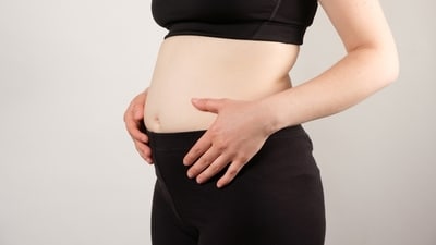 Gut issues like bloated belly also happens because of endometrioss. (Shutterstock) Gut issues like bloated belly also happens because of endometrioss. (Shutterstock)