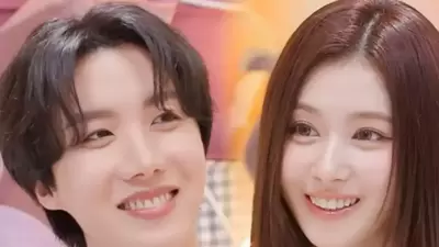 BTS star J-hope and TWICE singer Sana (Fridge Interview)