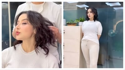 Manisha Koirala looked beautiful in her latest video.