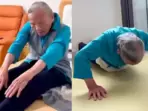 92-year-old woman defies age with rigorous fitness routine and healthy lifestyle. 92-year-old woman defies age with rigorous fitness routine and healthy lifestyle.