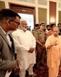 Chief minister Yogi Adityanath inspecting the venue of the 25th Central Zonal Council meeting, in Varanasi, on Tuesday (HT Photo) Chief minister Yogi Adityanath inspecting the venue of the 25th Central Zonal Council meeting, in Varanasi, on Tuesday (HT Photo)