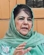 PDP chief Mehbooba Mufti (File)