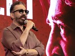 Veteran actor Kamal Haasan speaks during a press meet for his film 'Thug Life', in Chennai. Veteran actor Kamal Haasan speaks during a press meet for his film 'Thug Life', in Chennai.