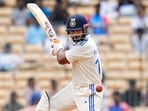 Rishabh Pant plays a shot