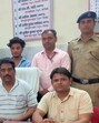The accused arrested by the Railway Protection Force on Tuesday. (HT Photo)