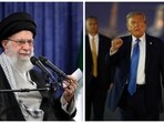L: Iran Supreme Leader Ali Khamenei | R: US President Donald Trump
