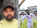 Rohit Sharma posted a message for retiring Angelo Mathews Rohit Sharma posted a message for retiring Angelo Mathews