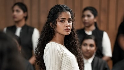 Anupama Parameswaran in a still from JSK Anupama Parameswaran in a still from JSK