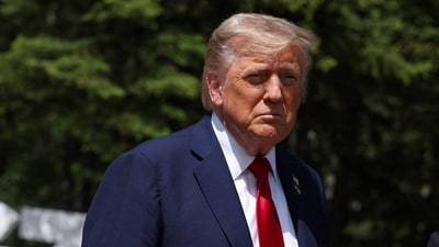 Trump preps situation room: What does it mean for Iran-Israel conflict? (Photo by Suzanne Plunkett / POOL / AFP) (AFP) Trump preps situation room: What does it mean for Iran-Israel conflict? (Photo by Suzanne Plunkett / POOL / AFP) (AFP)