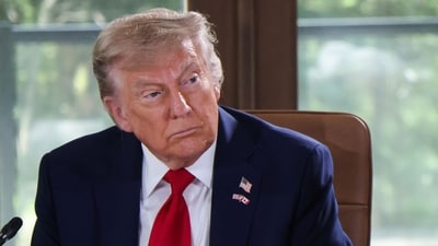 Posts on X claim US President Donald Trump will deliver an urgent address tonight. (AFP) Posts on X claim US President Donald Trump will deliver an urgent address tonight. (AFP)